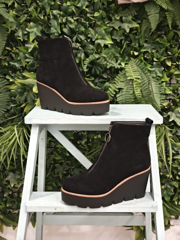 Botas Cuña Black