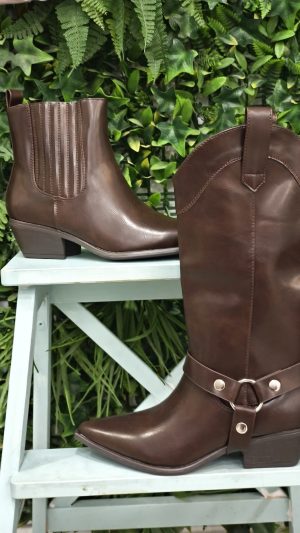 Botas Cowboy Brown
