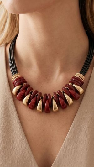 COLLAR DORA BURDEO