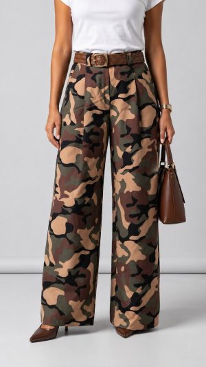 PANT CAMUFLAJE PINZA LAURA